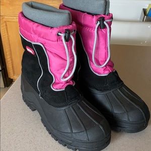 Georgie Hot pink waterproof/snow boots, women’s